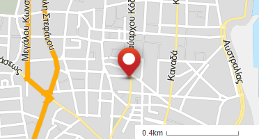 Location of business on map