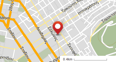Location of business on map