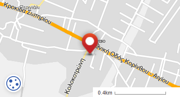 Location of business on map