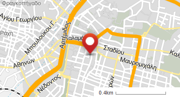 Location of business on map