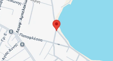 Location of business on map