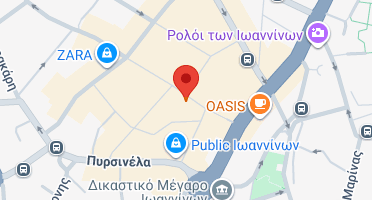 Location of business on map