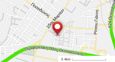 Location of business on map