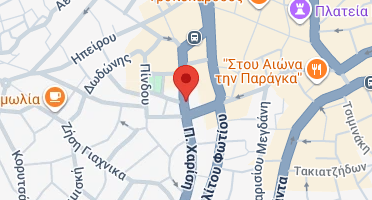 Location of business on map