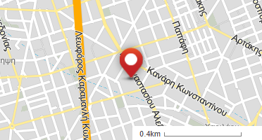 Location of business on map