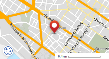 Location of business on map