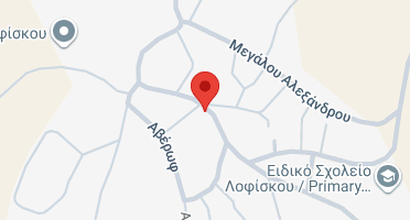 Location of business on map