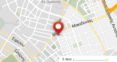 Location of business on map