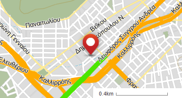 Location of business on map