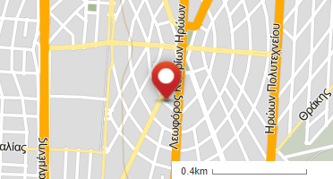 Location of business on map