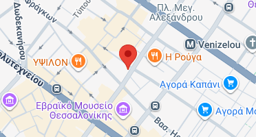 Location of business on map