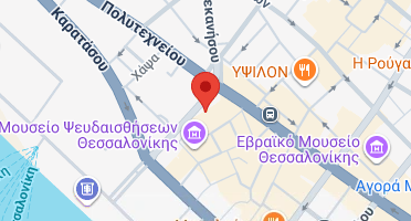 Location of business on map