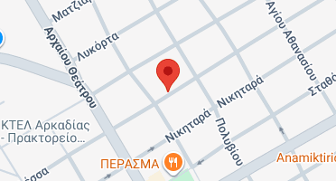 Location of business on map