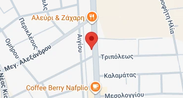 Location of business on map