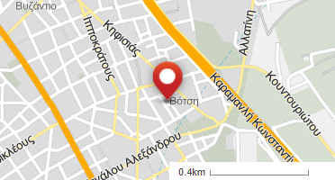 Location of business on map