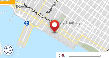 Location of business on map