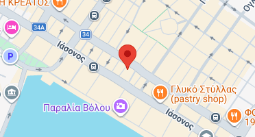 Location of business on map