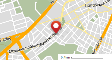 Location of business on map