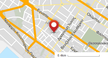 Location of business on map