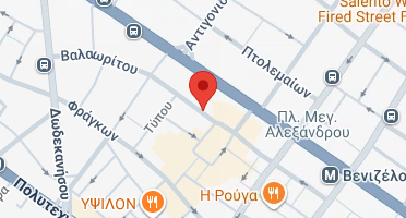 Location of business on map