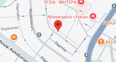 Location of business on map