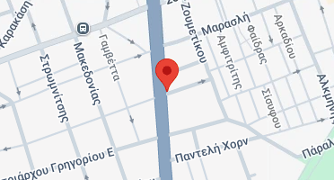Location of business on map