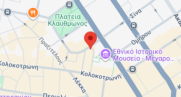 Location of business on map