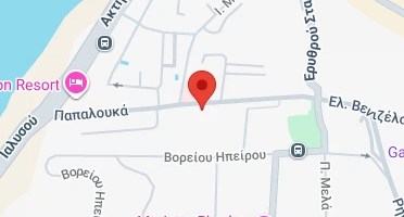 Location of business on map