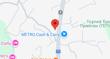 Location of business on map