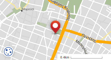 Location of business on map