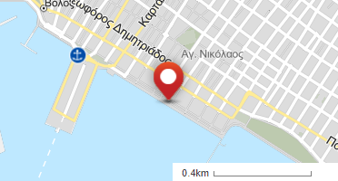 Location of business on map