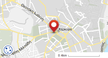 Location of business on map