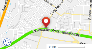 Location of business on map