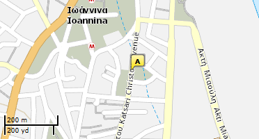 Χάρτης και σημείο της επιχείρησης