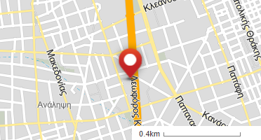 Location of business on map