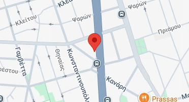 Location of business on map