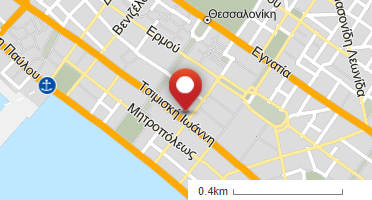 Location of business on map