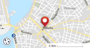 Location of business on map
