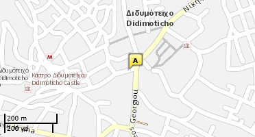 Χάρτης και σημείο της επιχείρησης