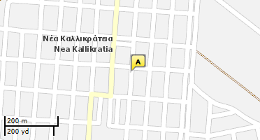 Χάρτης και σημείο της επιχείρησης