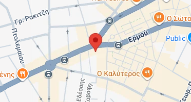 Location of business on map