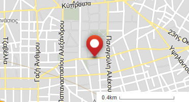 Location of business on map
