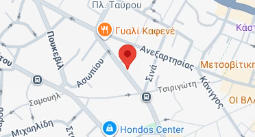 Χάρτης και σημείο της επιχείρησης