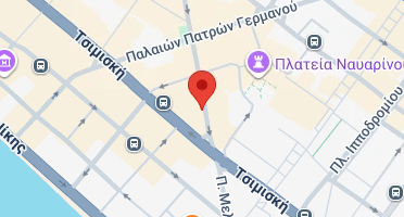 Location of business on map