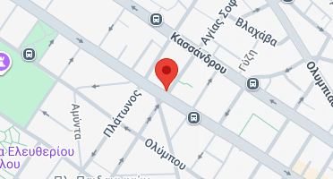 Location of business on map