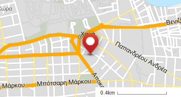 Location of business on map