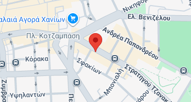 Location of business on map