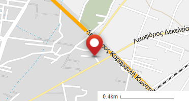 Location of business on map