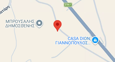 Location of business on map