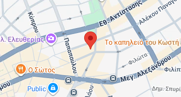 Location of business on map